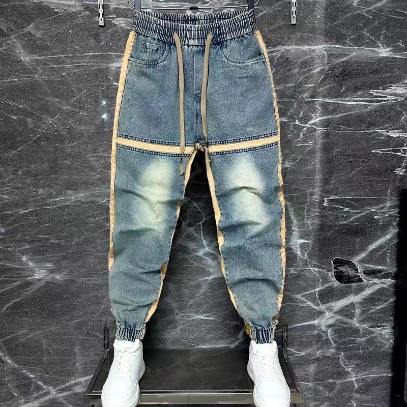 2024 New Harem Pants Spliced C - Streetwear Brand Clothing 评论和价格